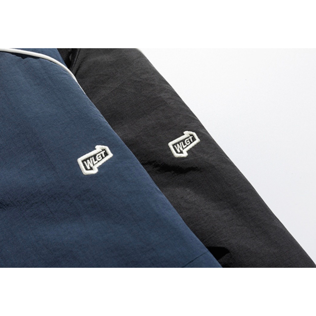 バイカラー　ナイロン　トラックジャケット　N1212