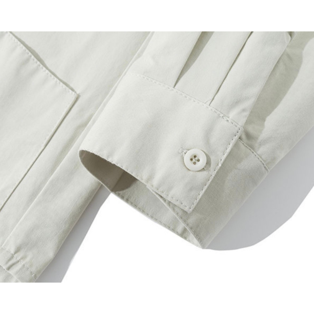 イレギュラータックフロント　シャツ　N1261