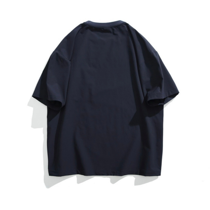 バイカラースリット　ストレッチナイロン　Tシャツ　N1582