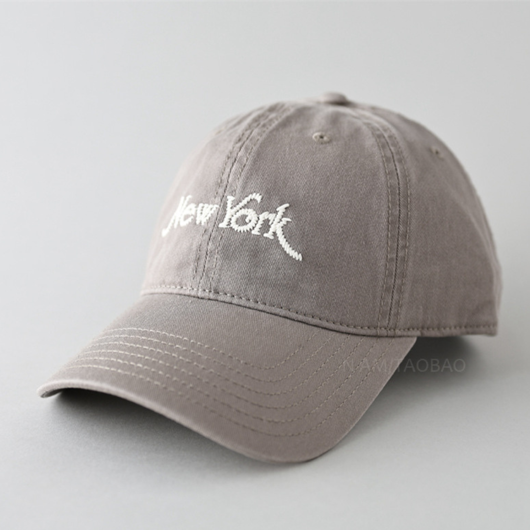 【New York】6パネル　キャップ　N474