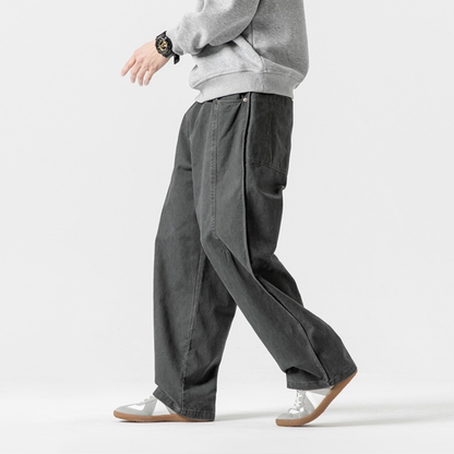 ステッチタック　チノ　ワイドパンツ　N1240