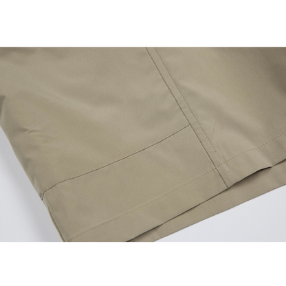 ポリエステル　サイドポケット　ショートパンツ（セットアップ可）　N399