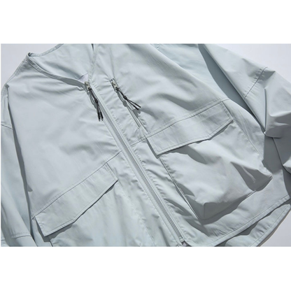 ポリエステル布帛　ユーティリティ　カーディガン　N1083