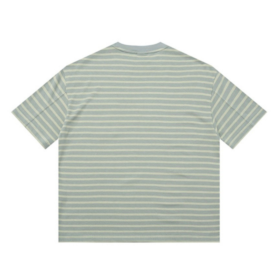 ニュアンストーン　ボーダーTシャツ　N1295