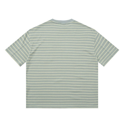 ニュアンストーン　ボーダーTシャツ　N1295