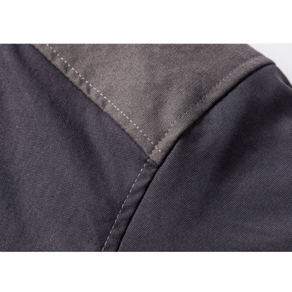 ライナーキルティング　バイカラー　フードジャケット　N911