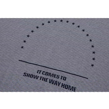 ★プリント　ミジンボーダー　Tシャツ　N157
