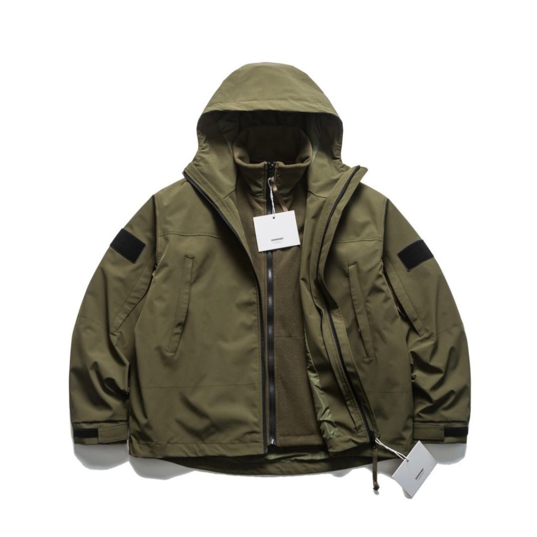 ３WAYフリース×高密度PE　ジャケット　N886