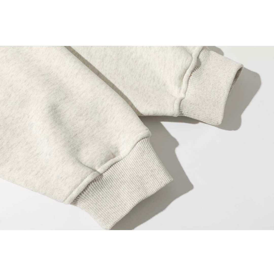 パネルカラー　クルーネックスウェット　N1239