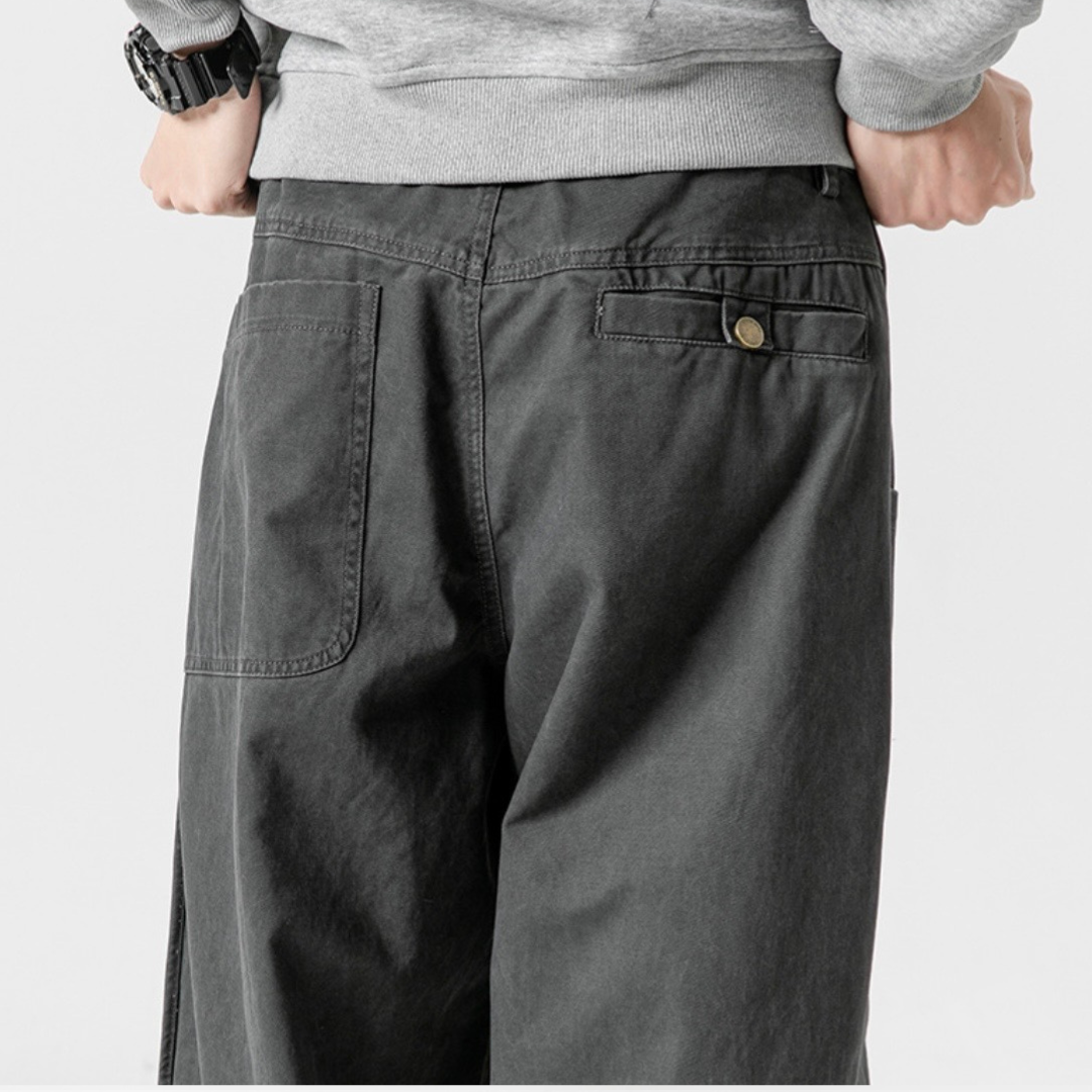 ステッチタック　チノ　ワイドパンツ　N1240