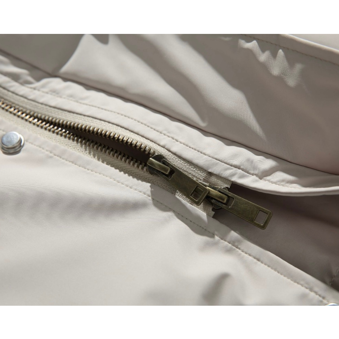 ホワイトダックダウン　モッズコート　N829