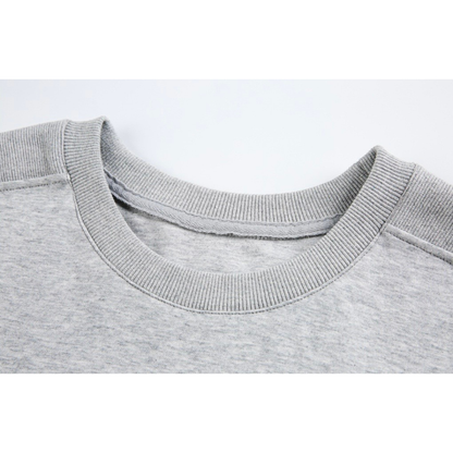 フェイクレイヤード　変形ラグランスリーブ　Tシャツ　N1551