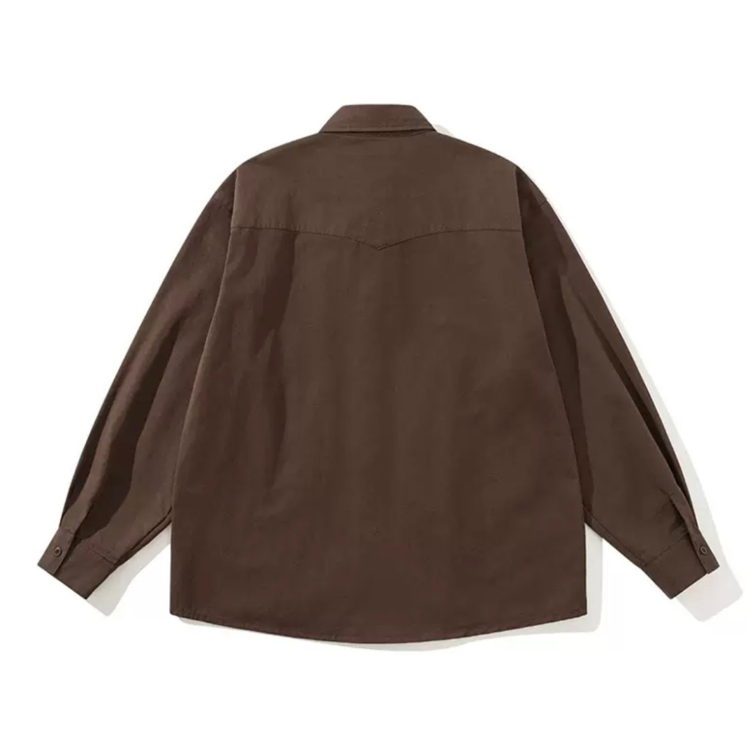 イレギュラータックフロント　シャツ　N1261