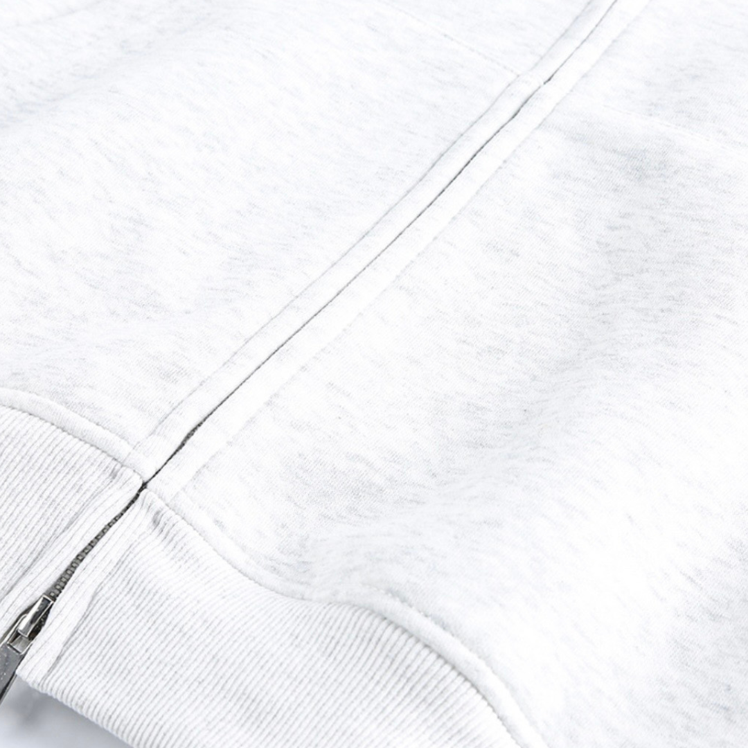 ヘビーウェイト　ダブルジップ　スウェットパーカー　N1147