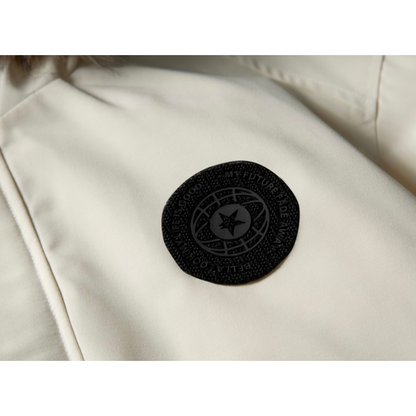 ホワイトダウン　保温ライナー　ファーフード　ジャケット　N899