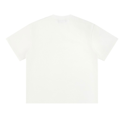 ワンポイントハート　コットンポリ　Tシャツ　N1578