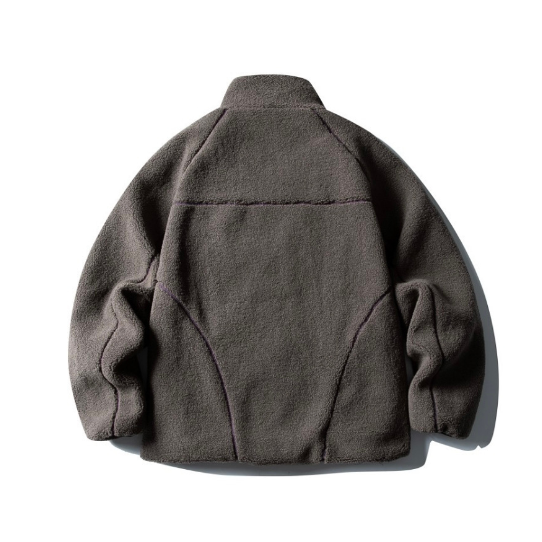 ライナーキルティング　フリース　スタンドカラージャケット　N895