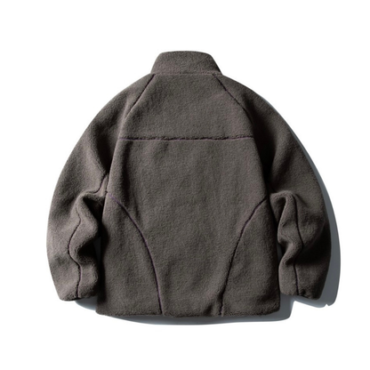 ライナーキルティング　フリース　スタンドカラージャケット　N895