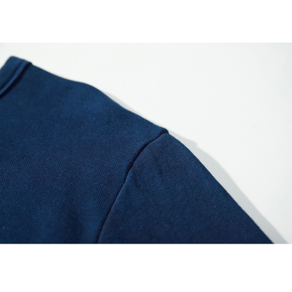 インディゴ染料め　クルーネックスウェット　N1321