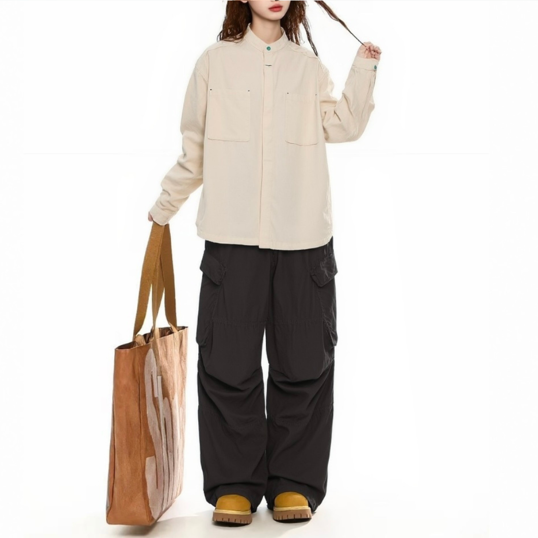 ハードキャンバス　ワイドイージー　カーゴパンツ　N1075