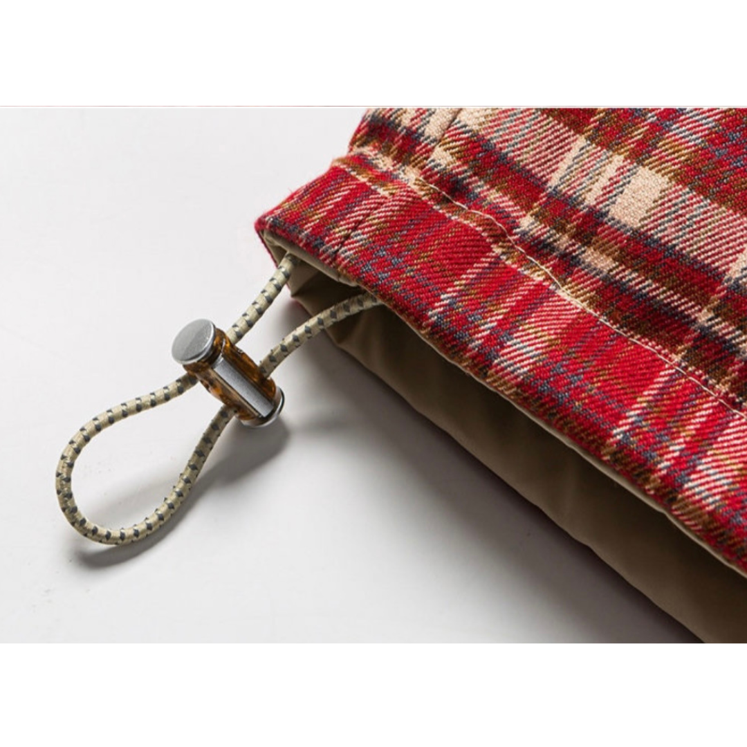 リバーシブル　スタンドカラー　パテッドベスト　N909