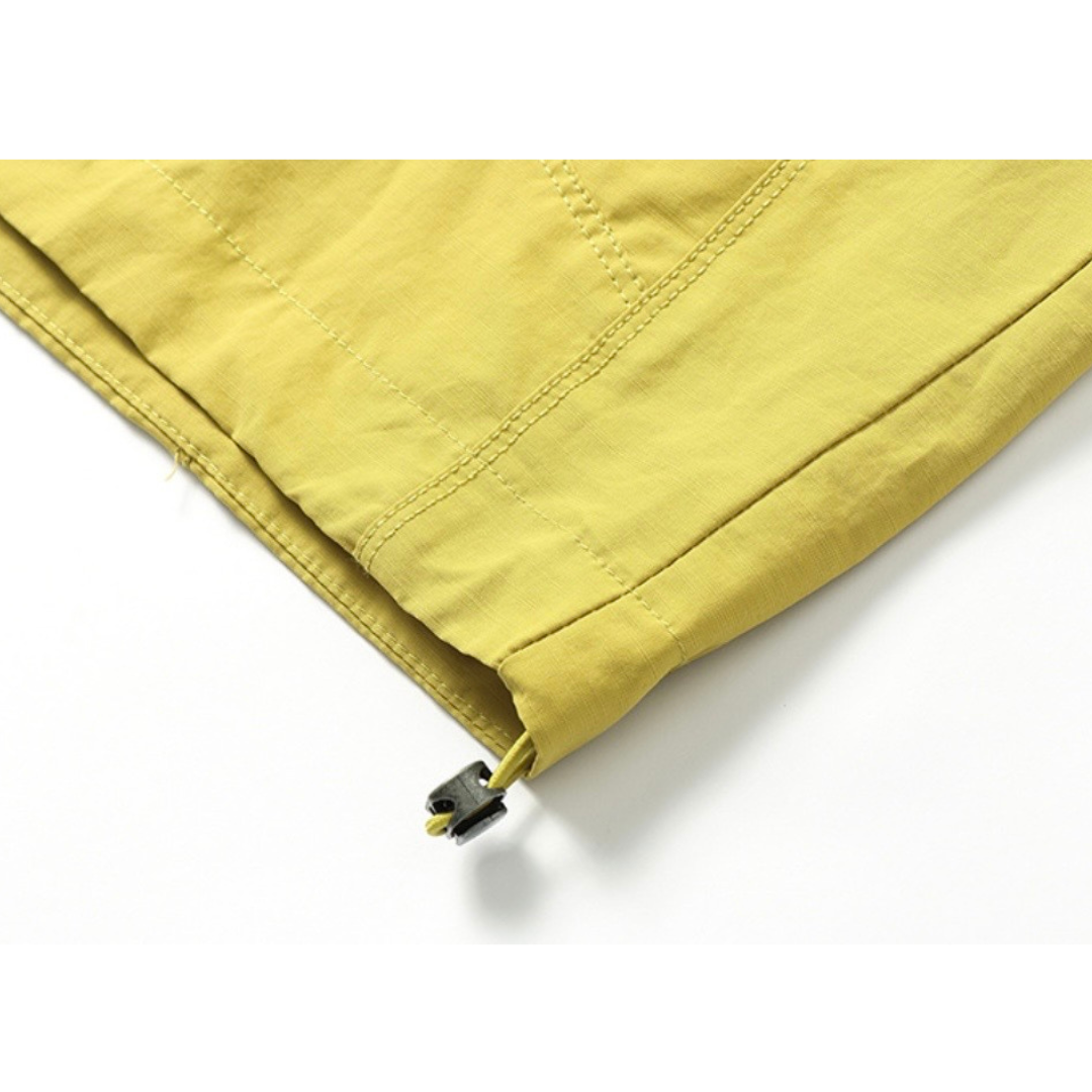 コットンナイロン　フードジャケット　N1221