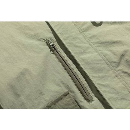 バイカラーナイロン　ユーティリティ　ジャケット　N1213