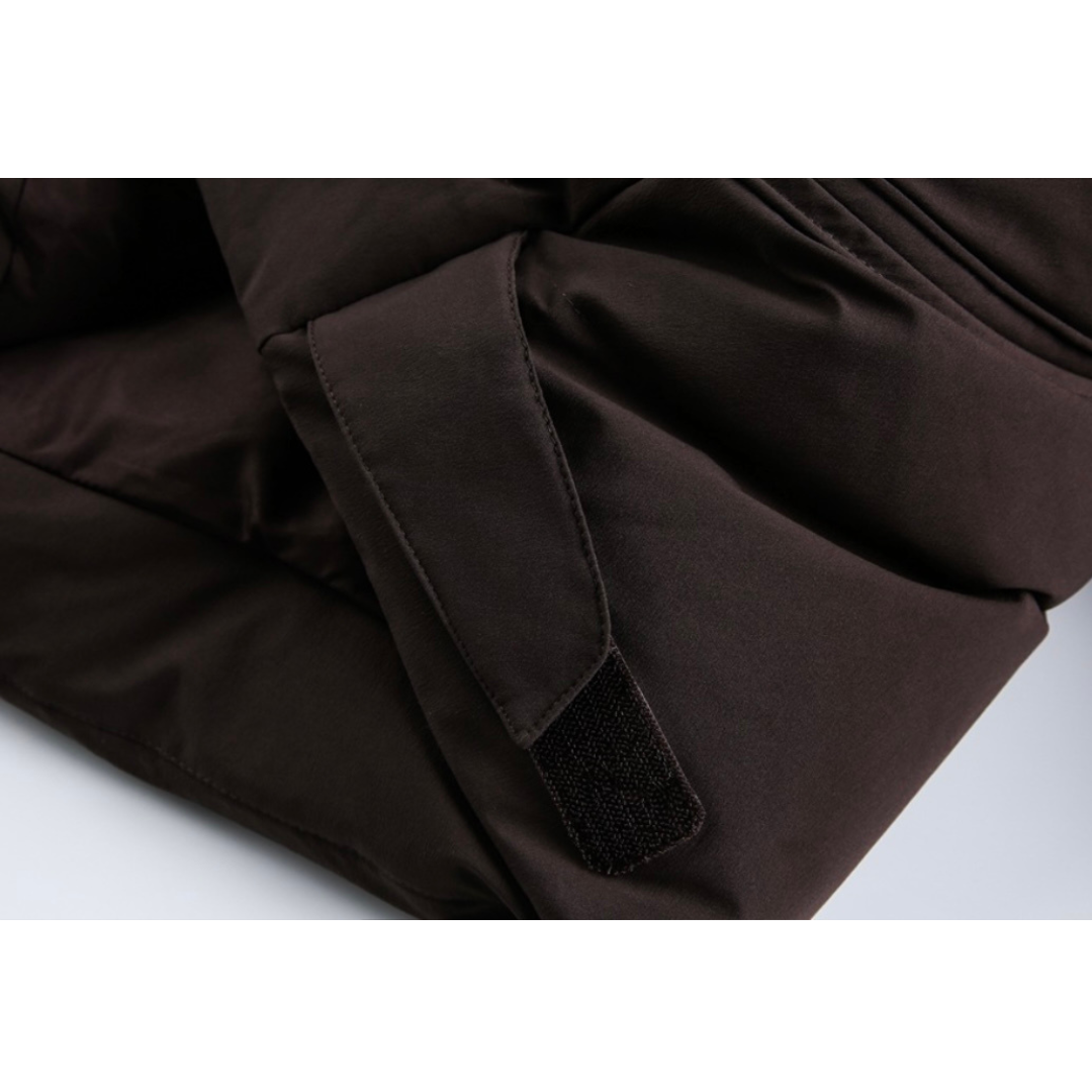 ダウン　ハイネックフード　ジャケット　N954