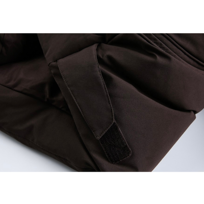 ダウン　ハイネックフード　ジャケット　N954