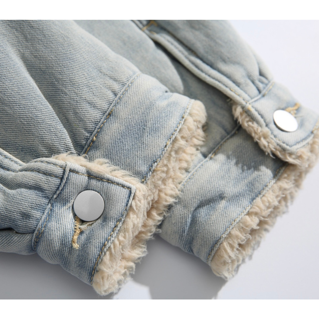 ボアライナー　ブルーデニムジャケット　N832