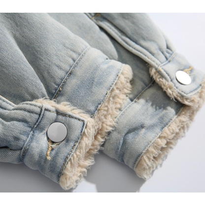 ボアライナー　ブルーデニムジャケット　N832