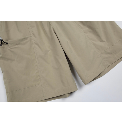 ポリエステル　サイドポケット　ショートパンツ（セットアップ可）　N399