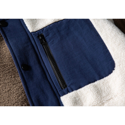 キルティングライナー　クレイジー　フリースジャケット　N947