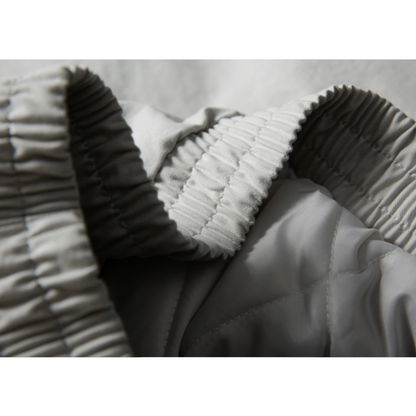 パテッド　スタンドカラー　ライダースジャケット　N1011