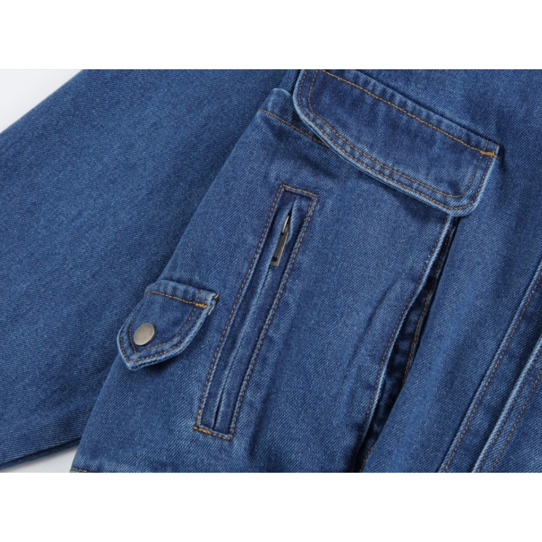 ストレッチコットン　マルチポケット　ジャケット　N1266