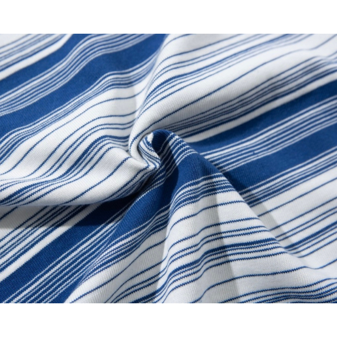 Gradient border polo shirt N385