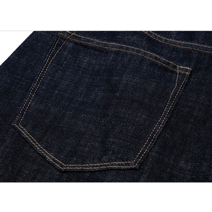 ムラ糸デニム　ワイドパンツ　N1293