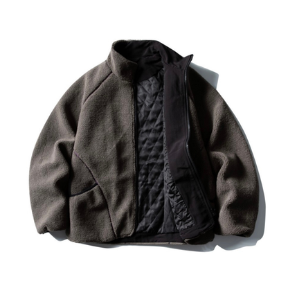 ライナーキルティング　フリース　スタンドカラージャケット　N895