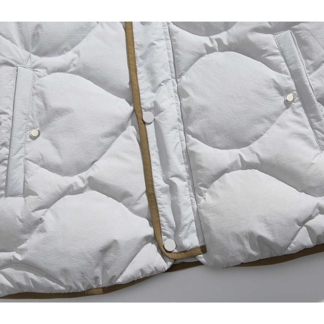 ホワイトダウン　キルティング　ジャケット　N830