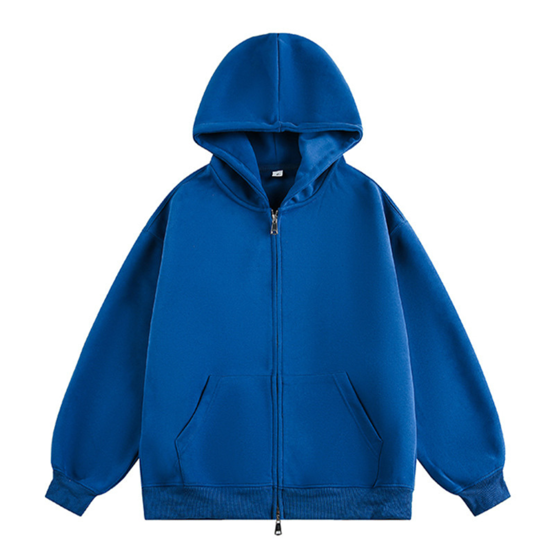 ヘビーウェイト　ダブルジップ　スウェットパーカー　N1147