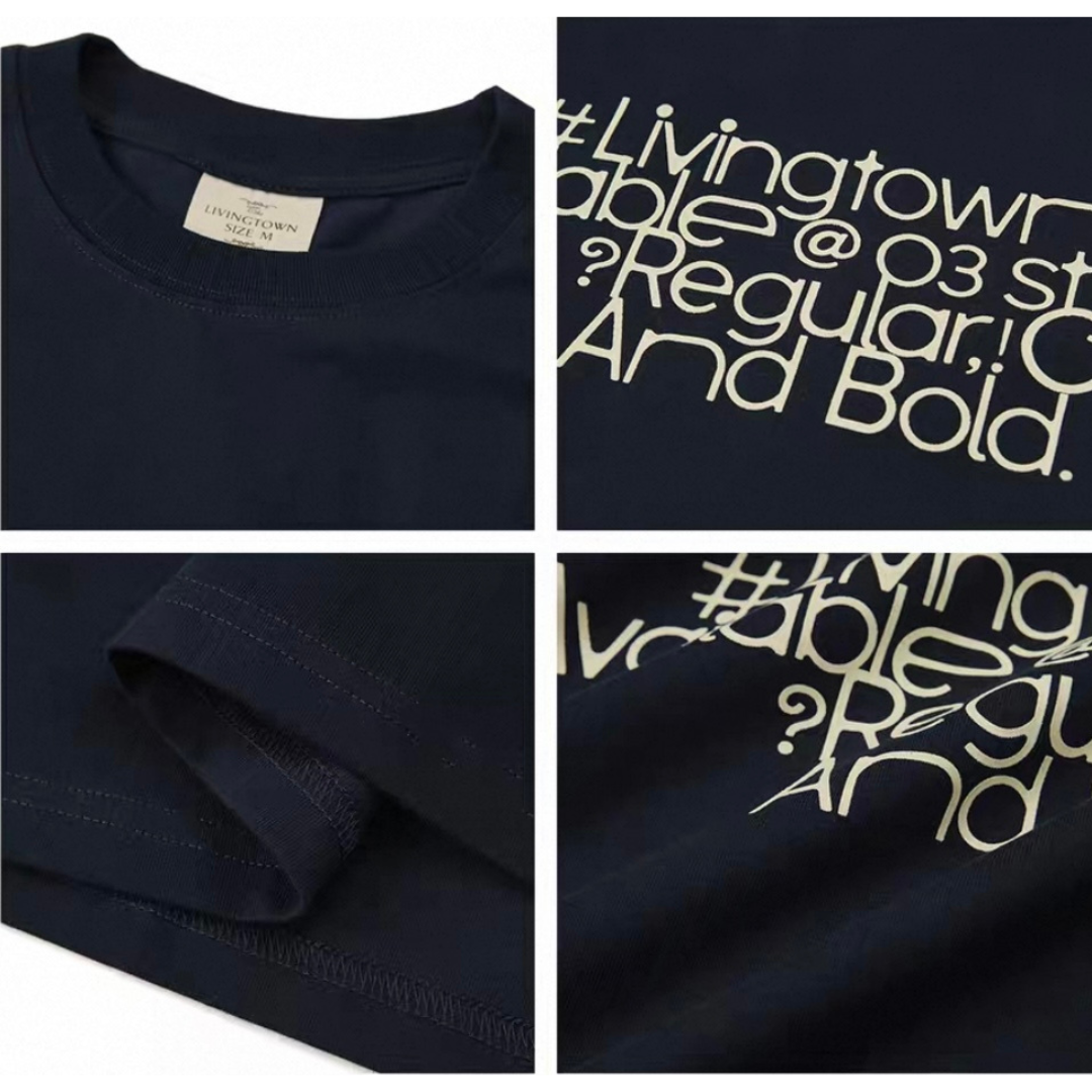 【LivingTown】プリントＴシャツ　N439