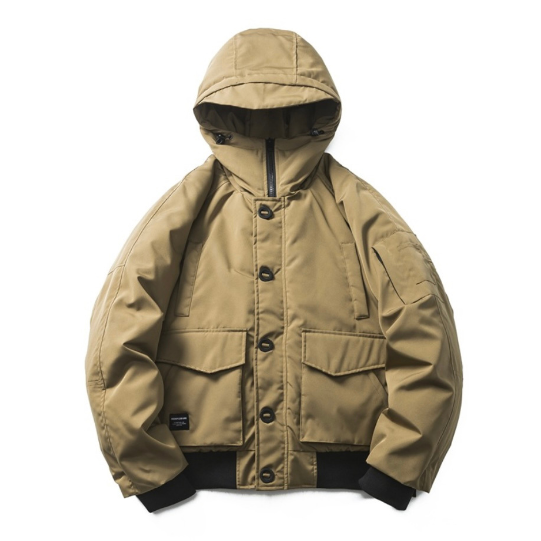 900FPダウン　ユーティリティ　フードジャケット　N952