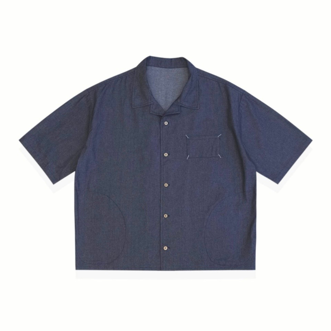 【数量限定】ライトデニム　ショートレングス　セットアップ　N1451