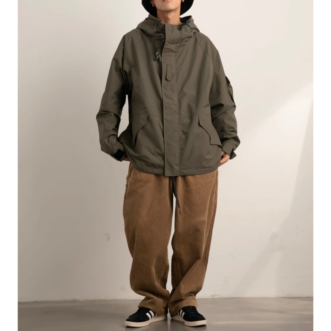 ユーティリティ　ミリタリー　フードジャケット　N929