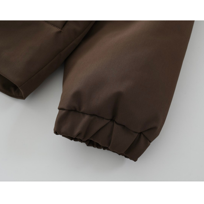 スナップボタン　スタンドカラージャケット　N889