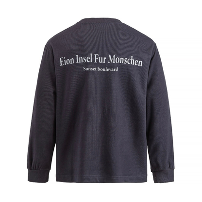 【Eion Insel】ストレッチ　ポリエステル　長袖Tシャツ　N1725