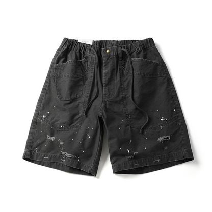ペイント　ヘビーコットン　ショートパンツ　N489