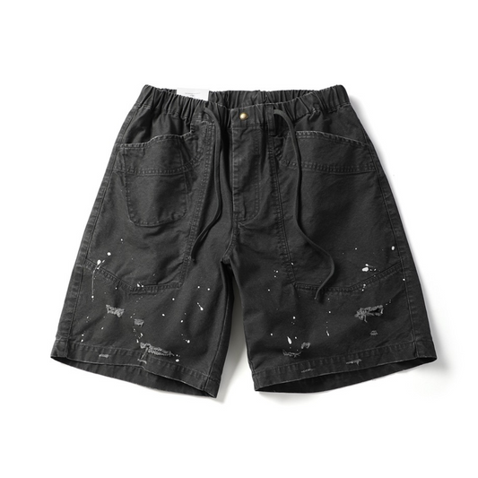 ペイント　ヘビーコットン　ショートパンツ　N489