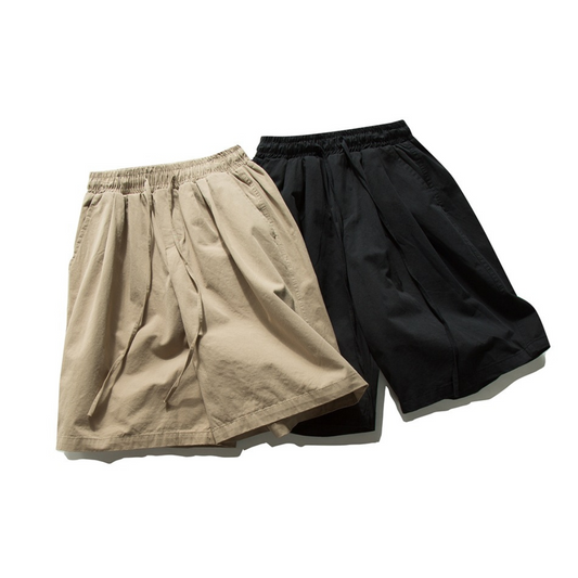 ライトコットン　イージーワイド　ショートパンツ　N379