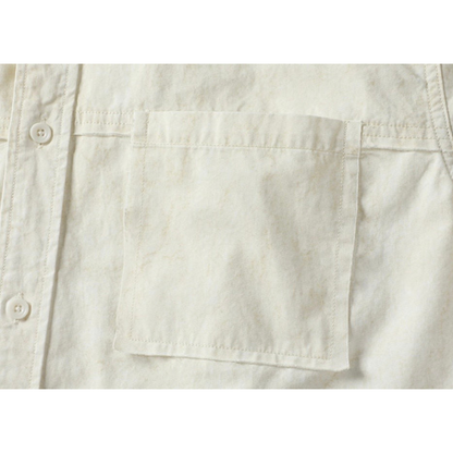 パッチワーク　フード　シャツジャケット　N1262